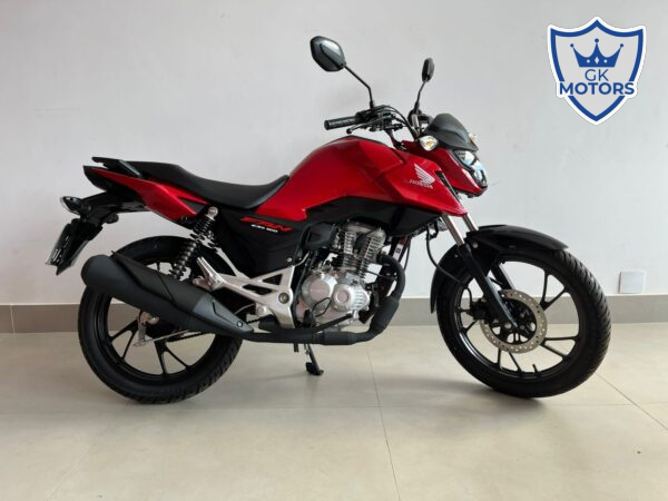 HONDA FAN 160 VERMELHA 2025 0KM